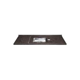Pia de Granito com Cuba em Inox Master Max 180cm Café Imperial - 1