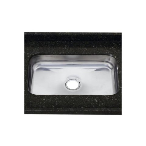 Pia de Granito com Cuba em Inox Master Pop 120cm Verde Ubatuba