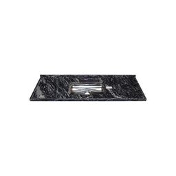 Pia de Granito com Cuba em Inox Master Pop 120cm Preto Indiano - 2