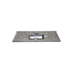 Pia de Granito com Cuba em Inox Master Pop 120cm Cinza Corumbá - 6