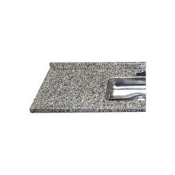 Pia de Granito com Cuba em Inox Master Pop 120cm Cinza Corumbá - 3