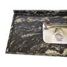 Pia De Granito Para Cozinha Levorato Indiano – 120x55cm – Granito Indiano Preto - 1