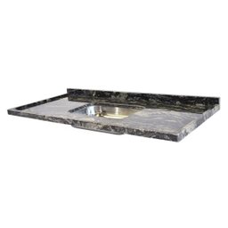 Pia De Granito Para Cozinha Levorato Indiano – 120x55cm – Granito Indiano Preto - 9