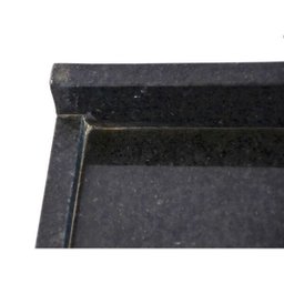 Pia De Granito Para Cozinha Levorato – 120x55cm – Granito Preto - 1