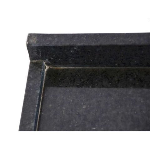 Pia De Granito Para Cozinha Levorato – 120x55cm – Granito Preto