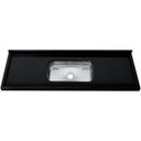 Ver imagem 1 de Pia De Granito Plus Preto São Gabriel 1,20 Metro - P12004ps - Lg