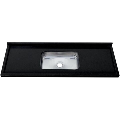 Pia De Granito Plus Preto São Gabriel 1,20 Metro - P12004ps - Lg