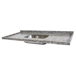 Pia De Granito Para Cozinha Levorato Itabira – 120x55cm – Granito Ocre Itabira - 10