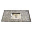 Ver mais imagens de Pia de Granito para Cozinha Levorato Itabira – 120x55cm – Granito Ocre Itabira