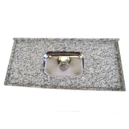 Pia De Granito Para Cozinha Levorato Arabesco – 120x55cm – Granito Arabesco - 7