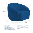 Ver imagem 3 de Kit Divã Recamier Orgânico França 160cm Lado Esquerdo e 2 Poltronas Amore Linho
