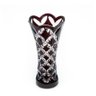 Vaso De Vidro Alto Relevo Decoração Mesa Festa 24 X 13cm - 1