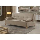 Ver imagem 3 de Sofá Cama 2 Lugares Living M-143 Veludo Martins Bege