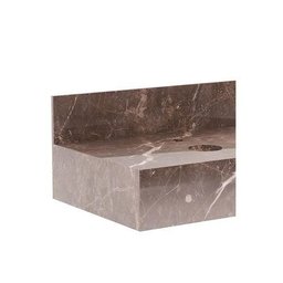 Gabinete para Banheiro sem Cuba Max 80 32x80cm Trufa - 3