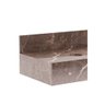 Gabinete para Banheiro sem Cuba Max 80 32x80cm Trufa - 3