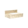 Gabinete para Banheiro com Cuba Embutida Max 80 32x80cm Travertino - 1