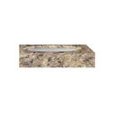 Ver imagem 1 de Tampo de Granito com Cuba de Embutir Ônix 81x41cm Amarelo Ornamental