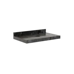 Lavatório para Banheiro para Cuba de Apoio Max 80 22x80cm Black - 1