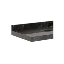Lavatório para Banheiro para Cuba de Apoio Max 80 22x80cm Black - 3
