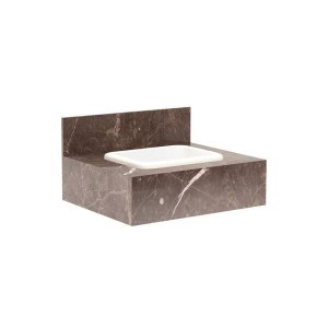 Gabinete para Banheiro com Cuba Embutida Max 60 32x60cm Trufa