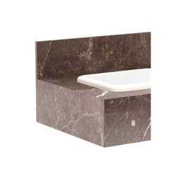 Gabinete para Banheiro com Cuba Embutida Max 60 32x60cm Trufa - 3