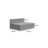 Gabinete para Banheiro com Cuba Embutida Max 60 32x60cm Trufa - 2