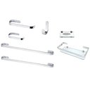 Ver imagem 1 de 1 Kit de Banheiro 7 Peças Porta Toalha Polido 60 Cm Cromado