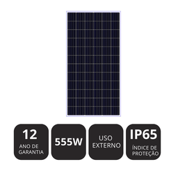 Placa Solar Monocristalina Bifacial 555w - Renesola - 3