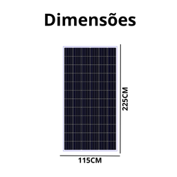 Placa Solar Monocristalina Bifacial 555w - Renesola - 4