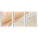 Ver imagem 3 de Quadro Decorativo Abstrato Linhas Bege