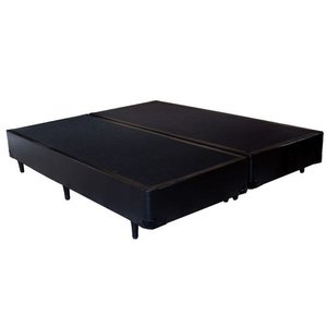 Base Box Queen Bipartido Preto 158x198