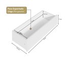 Ver imagem 4 de Guarda-Roupa Modulado Dormitório Casal Canto com 4 Portas Versatille Yescasa Branco