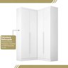 Guarda-Roupa Modulado Dormitório Casal Canto com 4 Portas Versatille Yescasa - 12