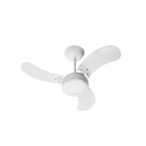 Ventilador Teto New LED Colors Branco 3 Pás Br 110V 130 W