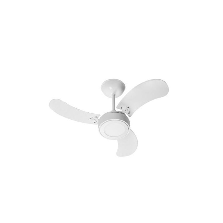 Ventilador Teto New LED Colors Branco 3 Pás Br 110V 130 W