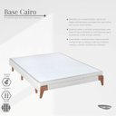 Ver imagem 4 de Base Box Casal Cairo 138x188x27cm