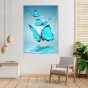 Ver imagem 3 de Quadro Borboletas Azuis