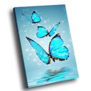 Ver imagem 5 de Quadro Borboletas Azuis