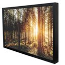 Ver imagem 2 de Quadro Decorativo Caixa a Natureza na Luz do Sol  Tacolado Moldura Caixa Alta 4,5cm Branca sem Vidro