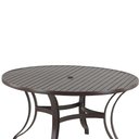 Ver imagem 3 de Mesa em Alumínio com o Tampo Ripado de 1,40 Metros Trama Original