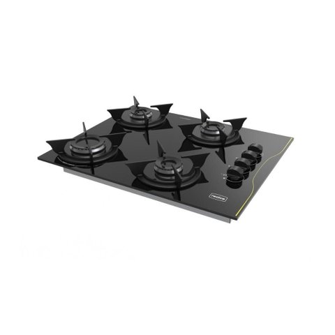 Cooktop 4 Bocas a Gás Realce Bivolt Cr224 Preto