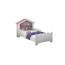 Ver imagem 2 de Cama Juvenil Princesa Branco/Rosa- Vitamov