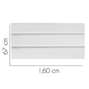 Ver imagem 2 de Painel Estofada Argentina 160cm Queen Size para Cama Box Quarto Suede Branco - Gat Magazine