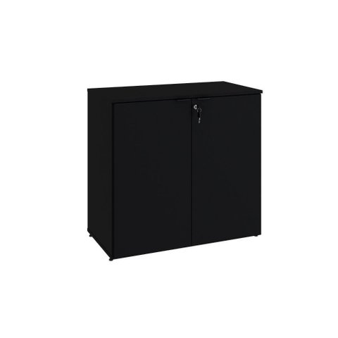 Armário Baixo com 02 Portas 75x80x42cm Wlab80 Preto Tx