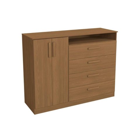 Cômoda CMD001 2 Portas 4 Gav Canela Kappesberg