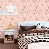Papel de Parede Zara Soft Pink Rose Gold - 3