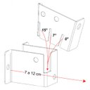 Ver imagem 4 de Suporte Universal Inclinável Anti Furto Tv 10" a 65" Branco