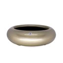 Ver imagem 1 de Vaso Bacia Decorativo Redondo Ouro Velho P 9x30x30 cm - D’Rossi