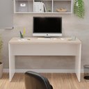 Ver imagem 3 de Mesa de Escritório Escrivaninha 1.20x60 Tampo 30mm Netmobil - Dubai/branco