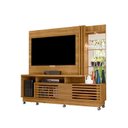 Ver imagem 2 de Estante Home Theater Frizz Plus Cumaru com Rodízios com Mesa de Centro Indianápolis Cumaru Opala- Ma